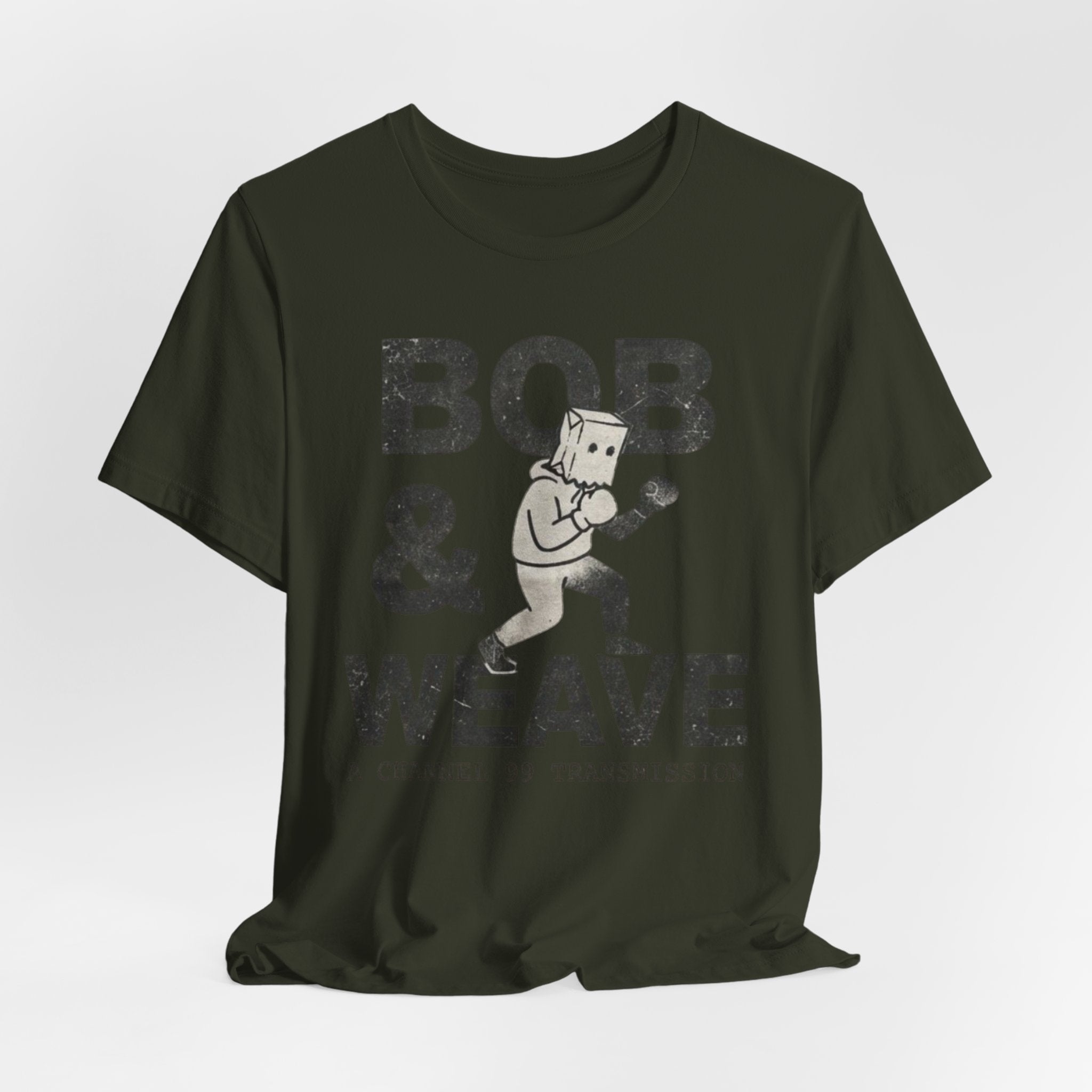 Bob & Weave T-Shirt | Boxing Jeet Kune Do T-Shirt | Bob Papadopolous Art