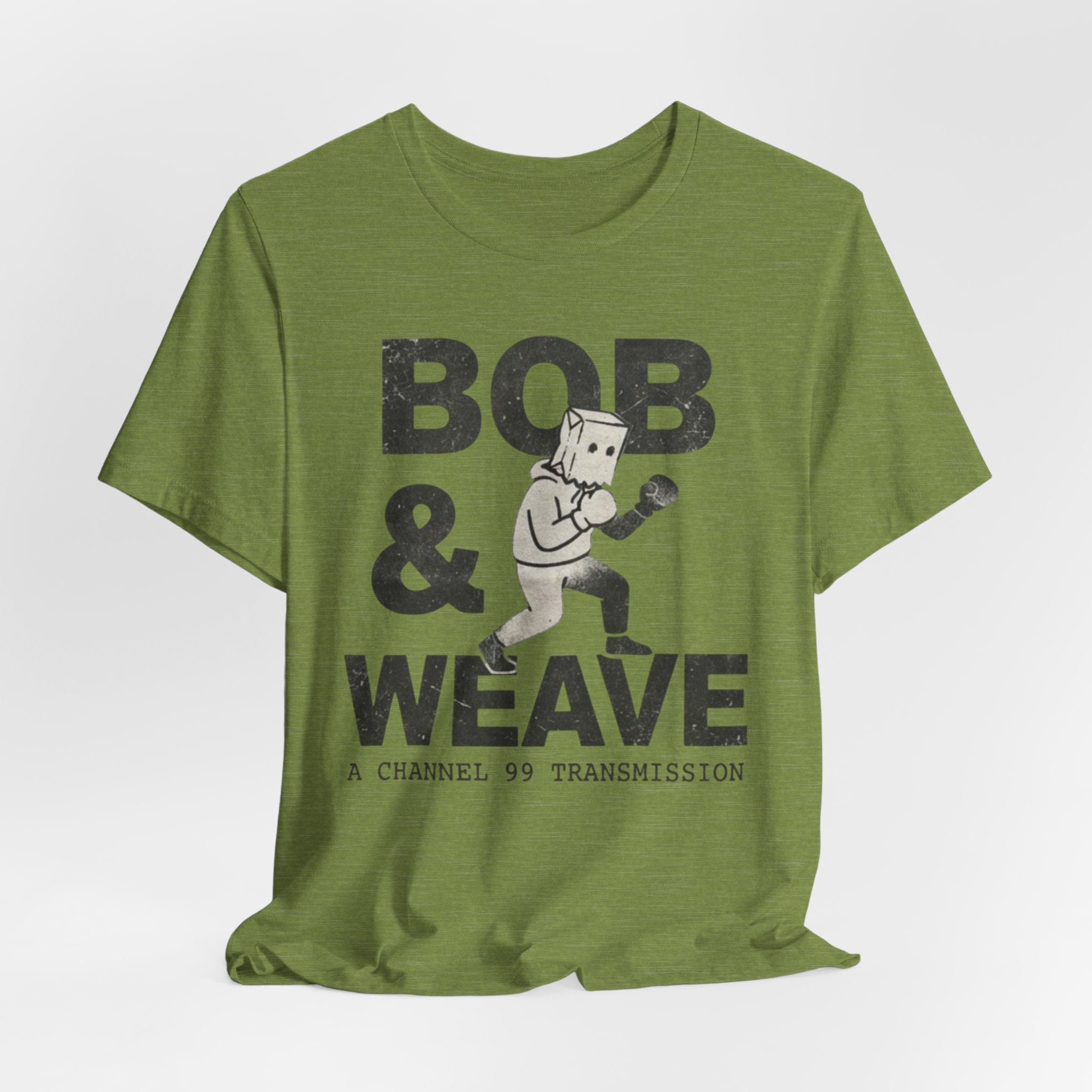Bob & Weave T-Shirt | Boxing Jeet Kune Do T-Shirt | Bob Papadopolous Art