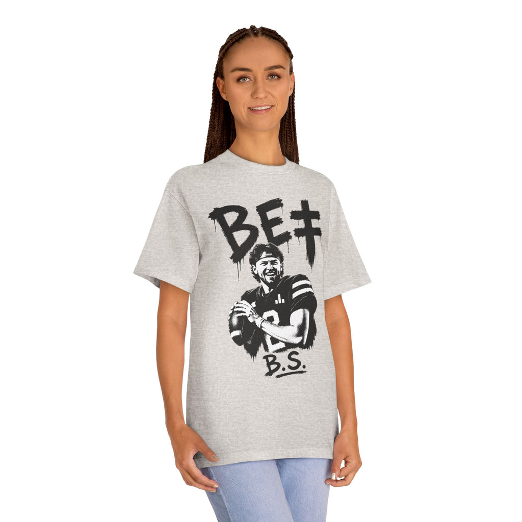 BET Gambling Quarterback Graphic Tee | Football Pop Art
