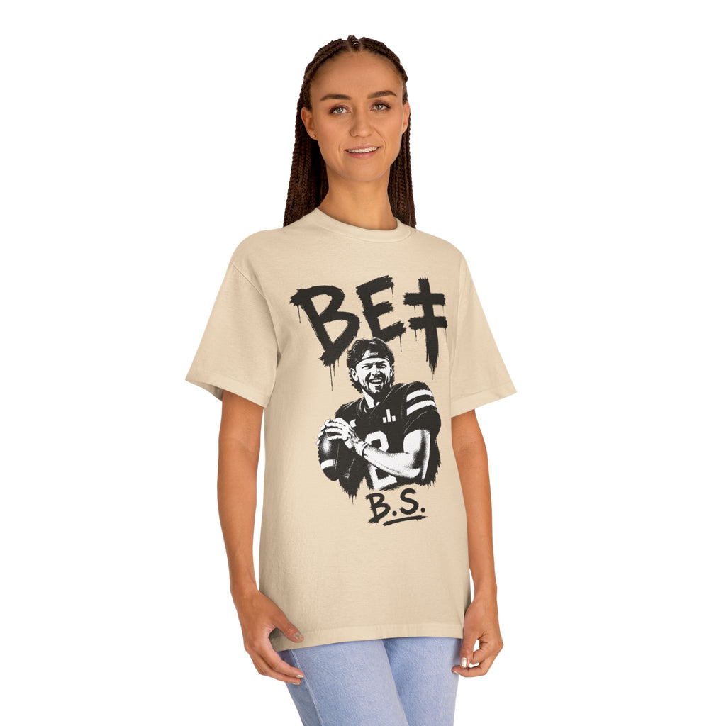 BET Gambling Quarterback Graphic Tee | Football Pop Art