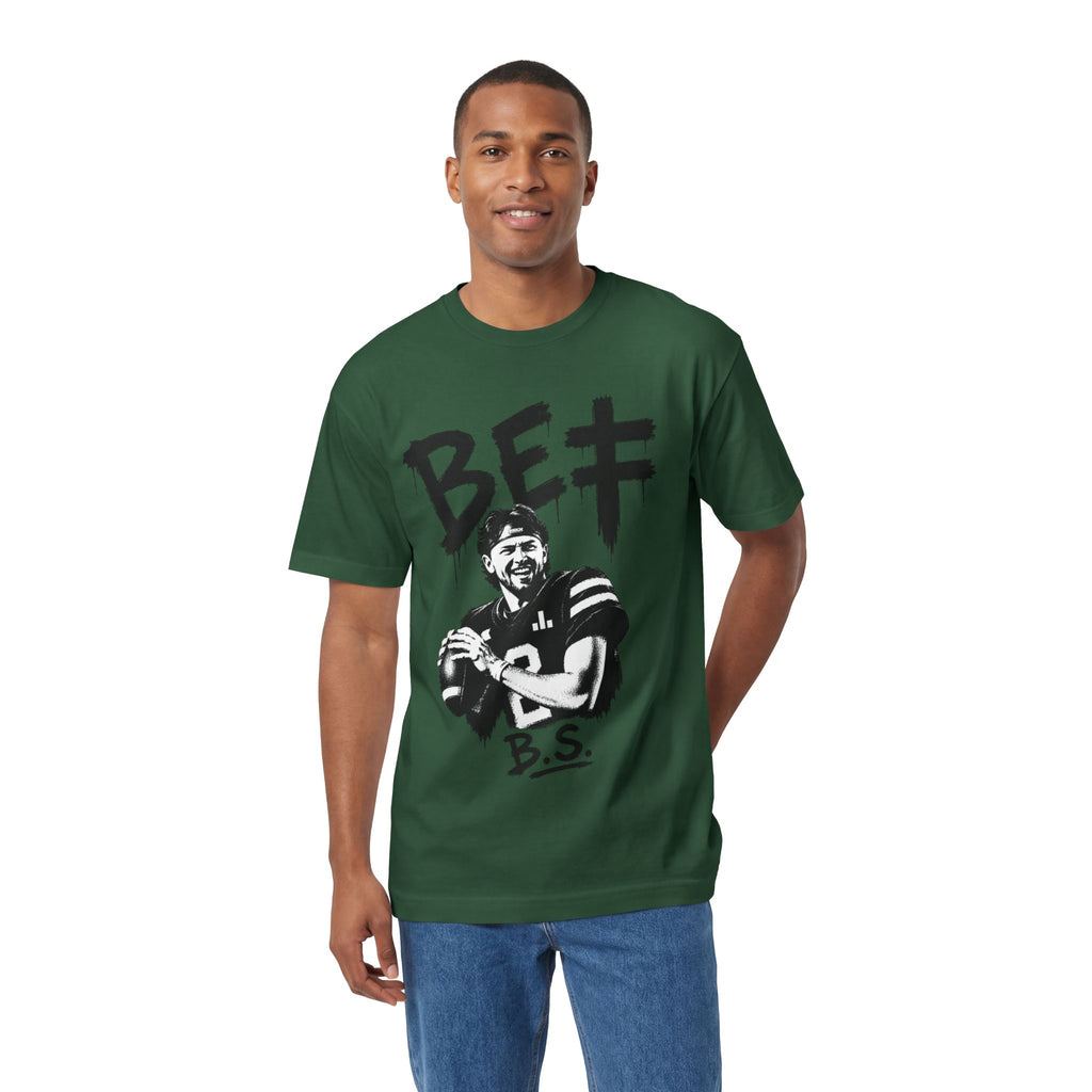 BET Gambling Quarterback Graphic Tee | Football Pop Art
