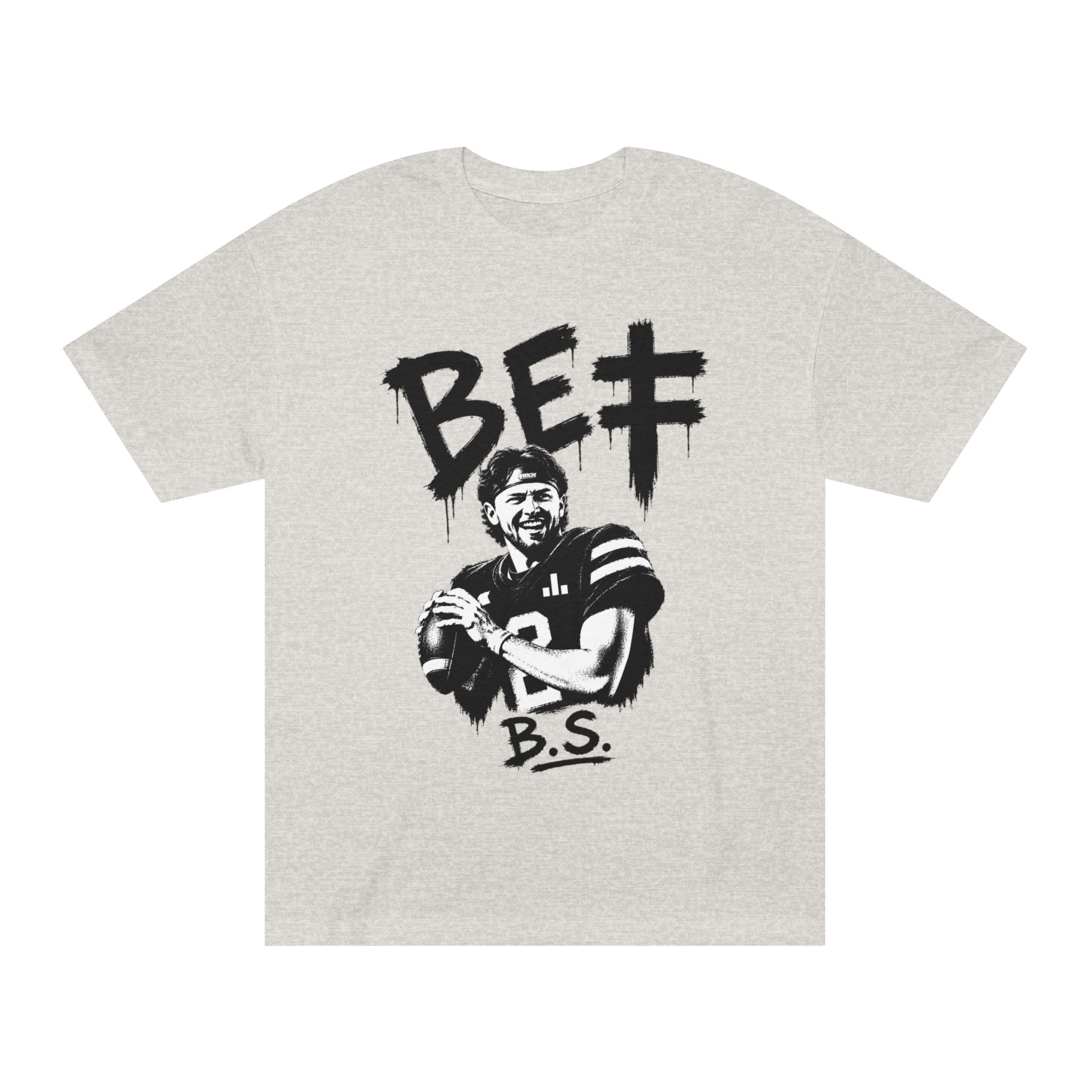 BET Gambling Quarterback Graphic Tee | Football Pop Art