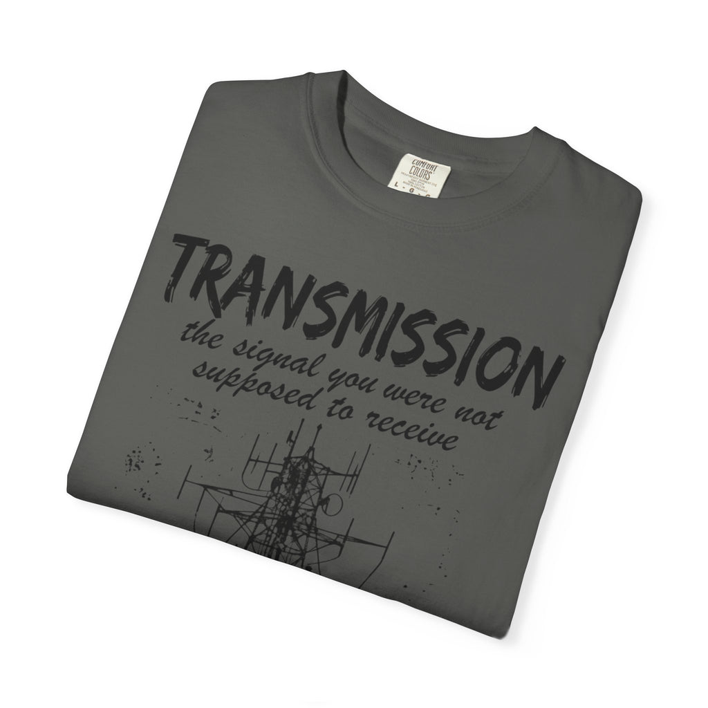 Transmission radio tower tee | Signal sketch graphic T-Shirt