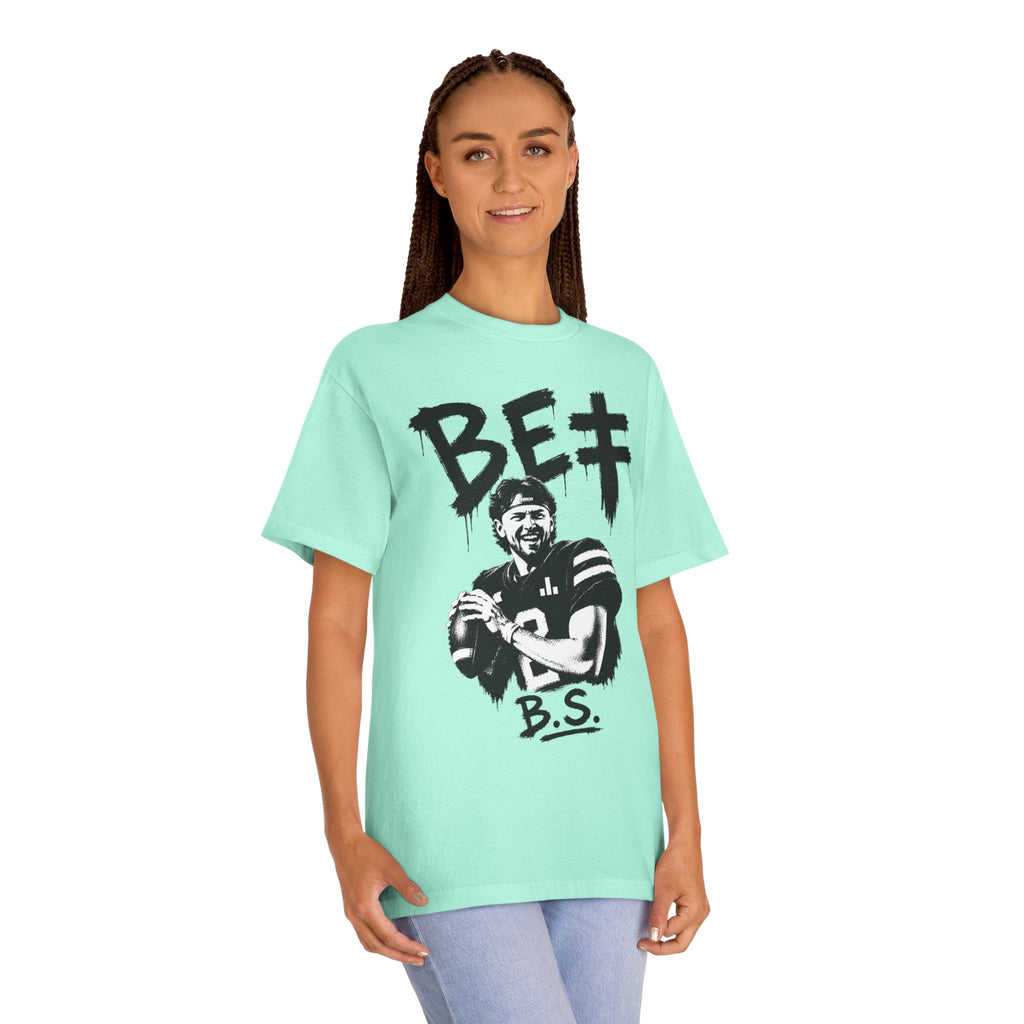 BET Gambling Quarterback Graphic Tee | Football Pop Art