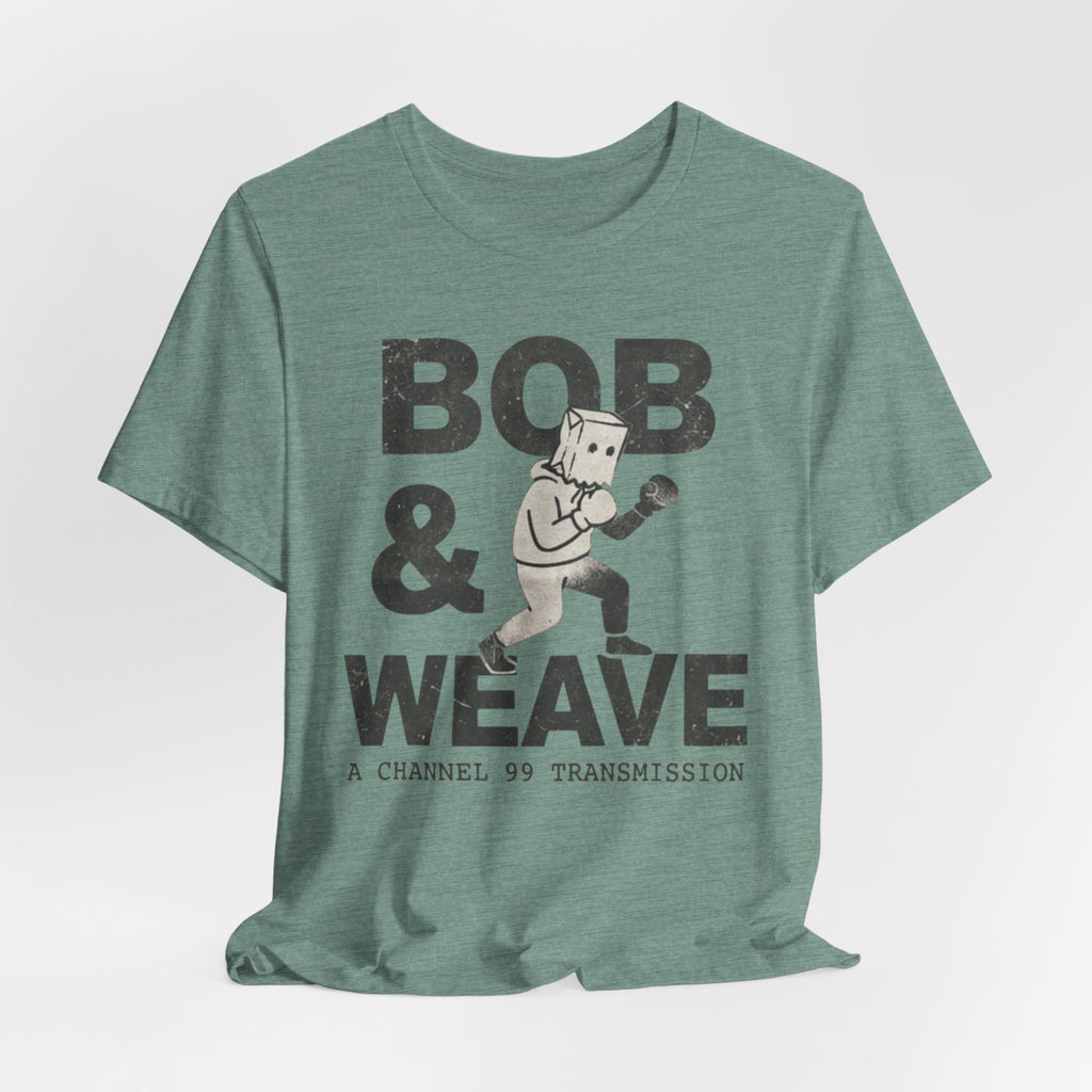 Bob & Weave T-Shirt | Boxing Jeet Kune Do T-Shirt | Bob Papadopolous Art