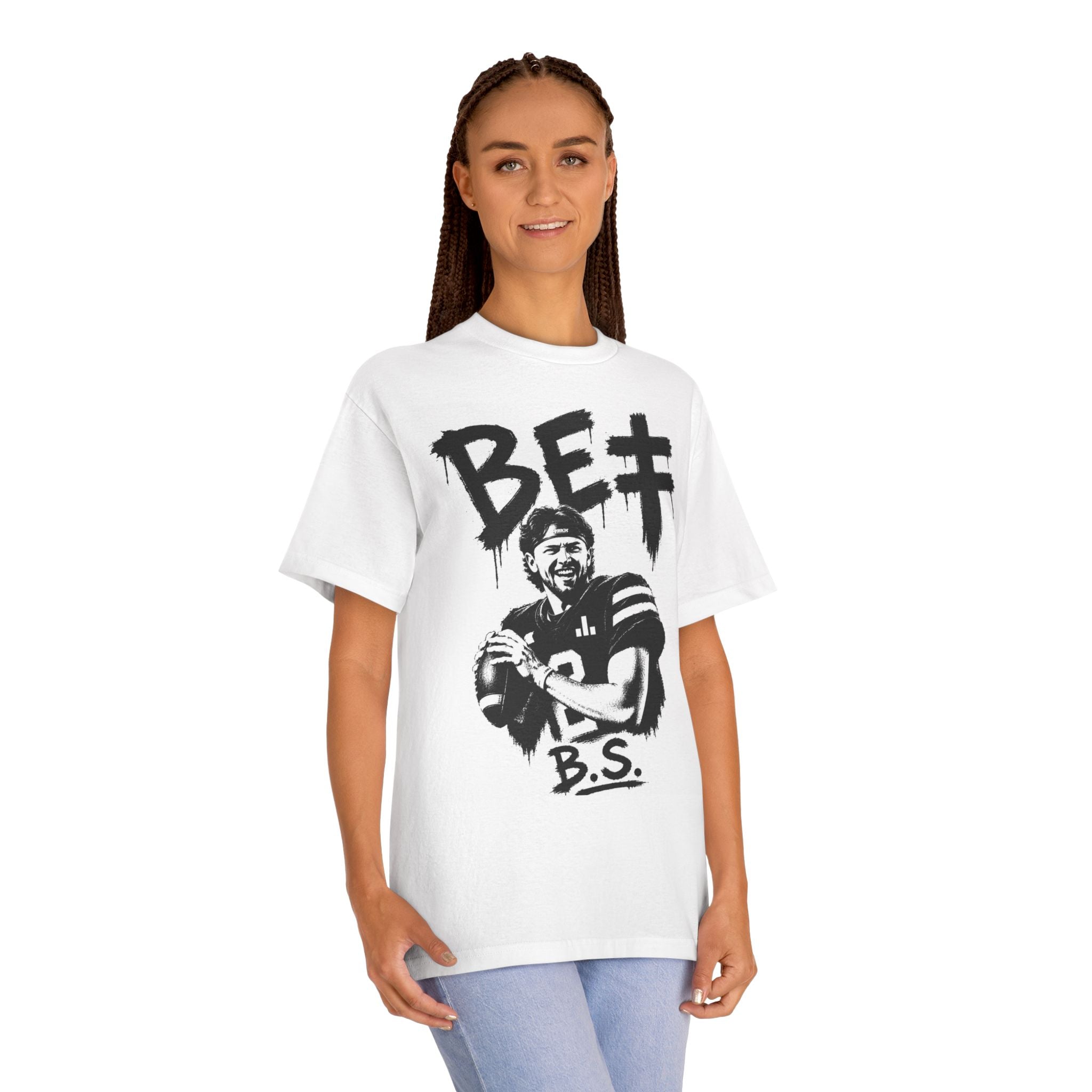Gambling Quarterback Tee | Sports Football Pop Art
