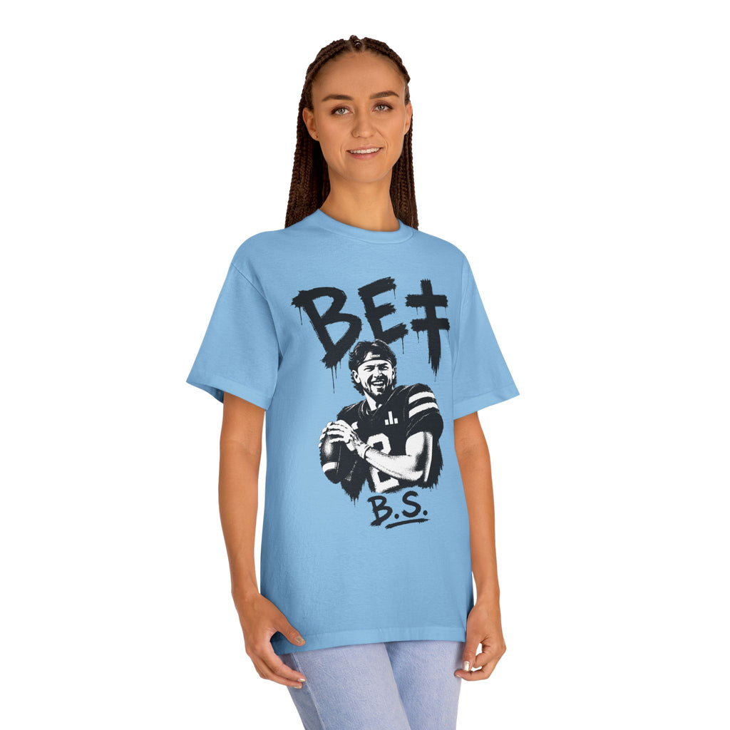 BET Gambling Quarterback Graphic Tee | Football Pop Art