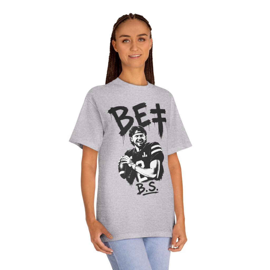 BET Gambling Quarterback Graphic Tee | Football Pop Art
