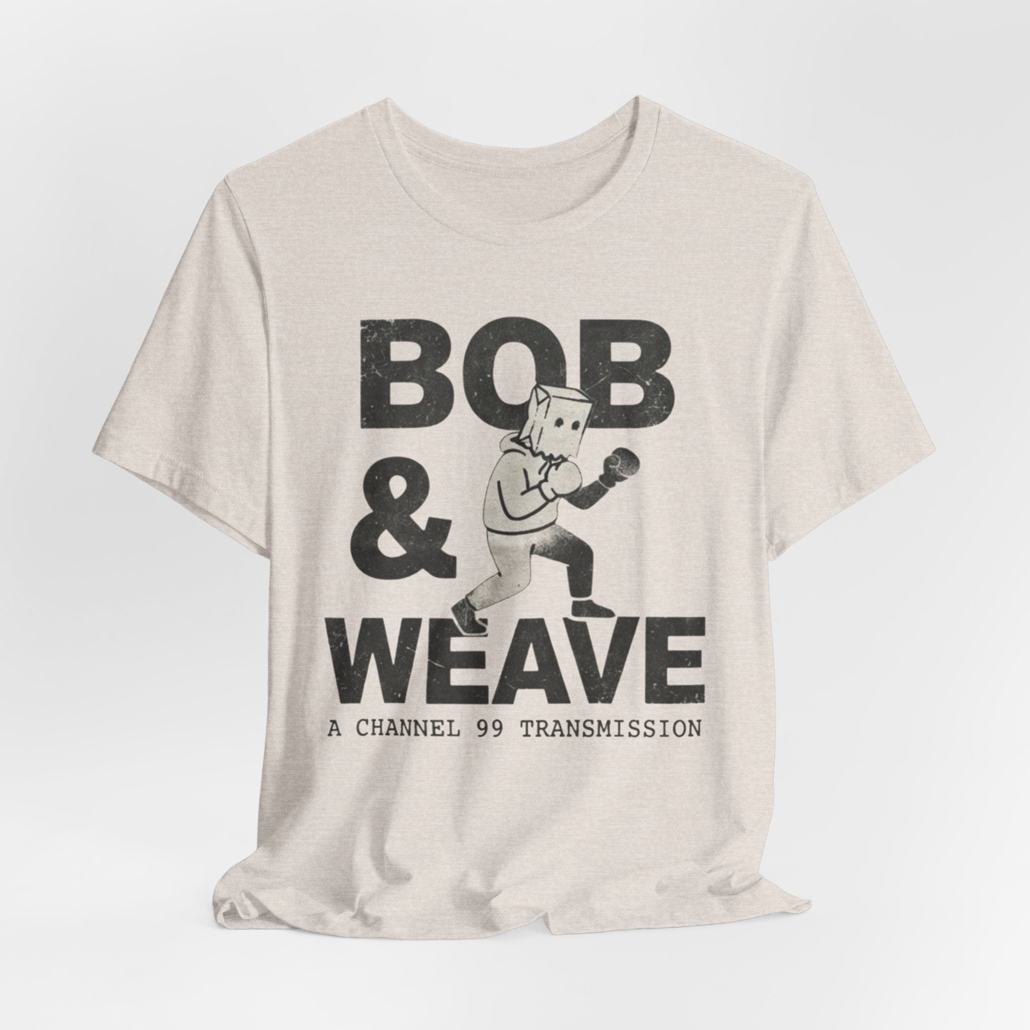 Bob & Weave T-Shirt | Boxing Jeet Kune Do T-Shirt | Bob Papadopolous Art