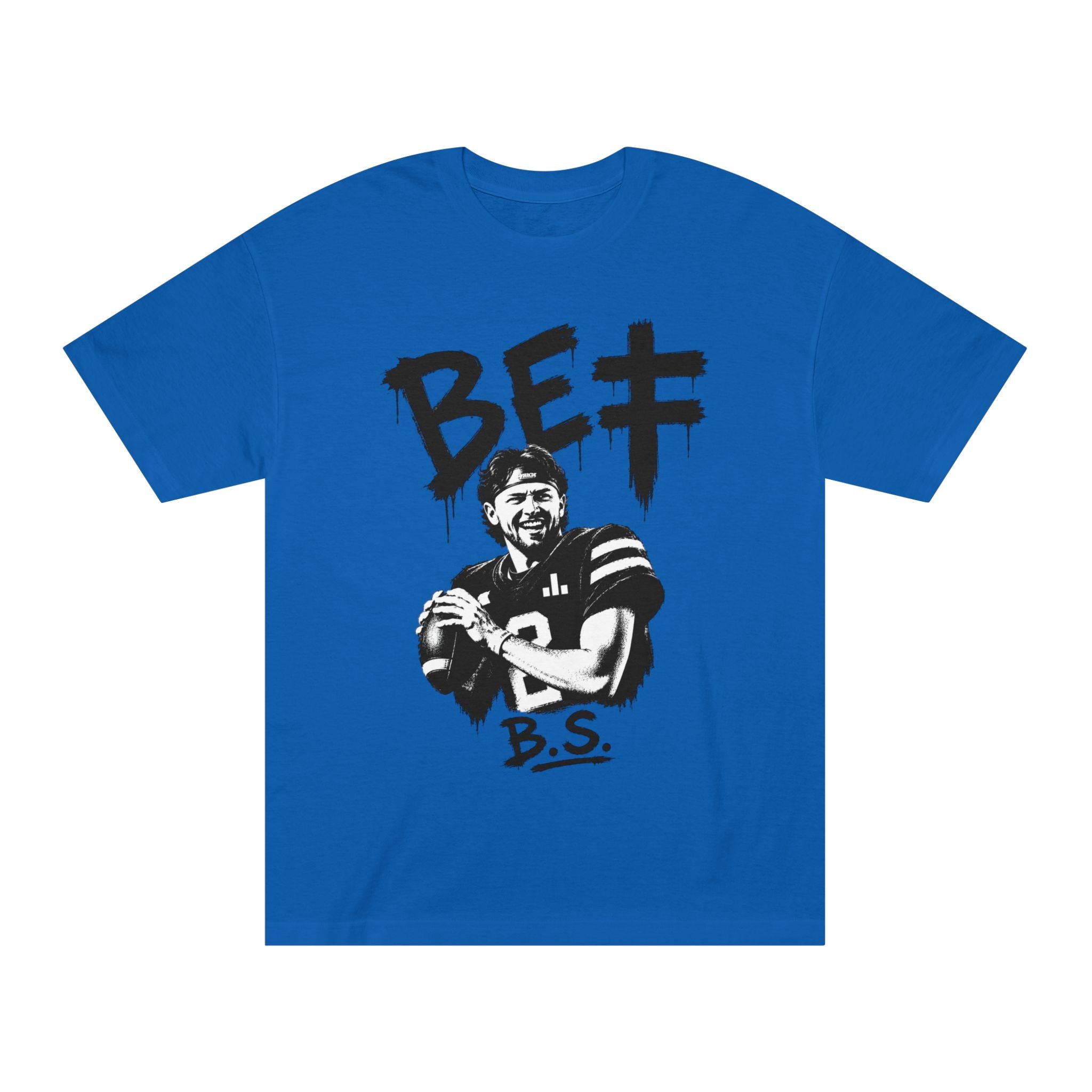 BET Gambling Quarterback Graphic Tee | Football Pop Art