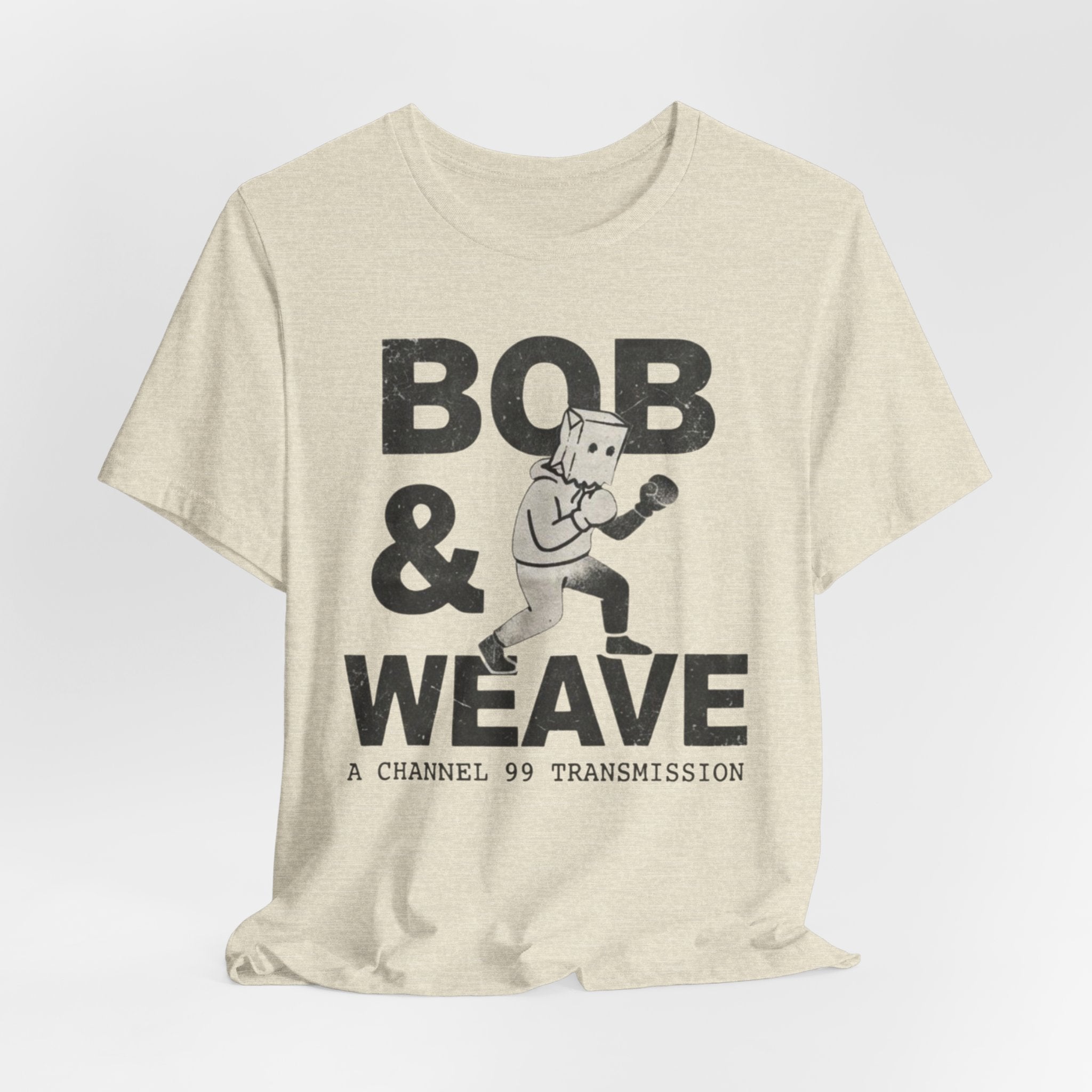 Bob & Weave T-Shirt | Boxing Jeet Kune Do T-Shirt | Bob Papadopolous Art