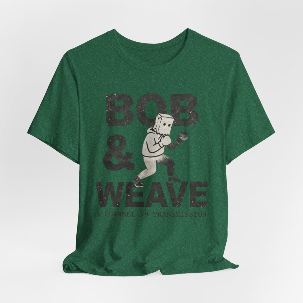 Bob & Weave T-Shirt | Boxing Jeet Kune Do T-Shirt | Bob Papadopolous Art