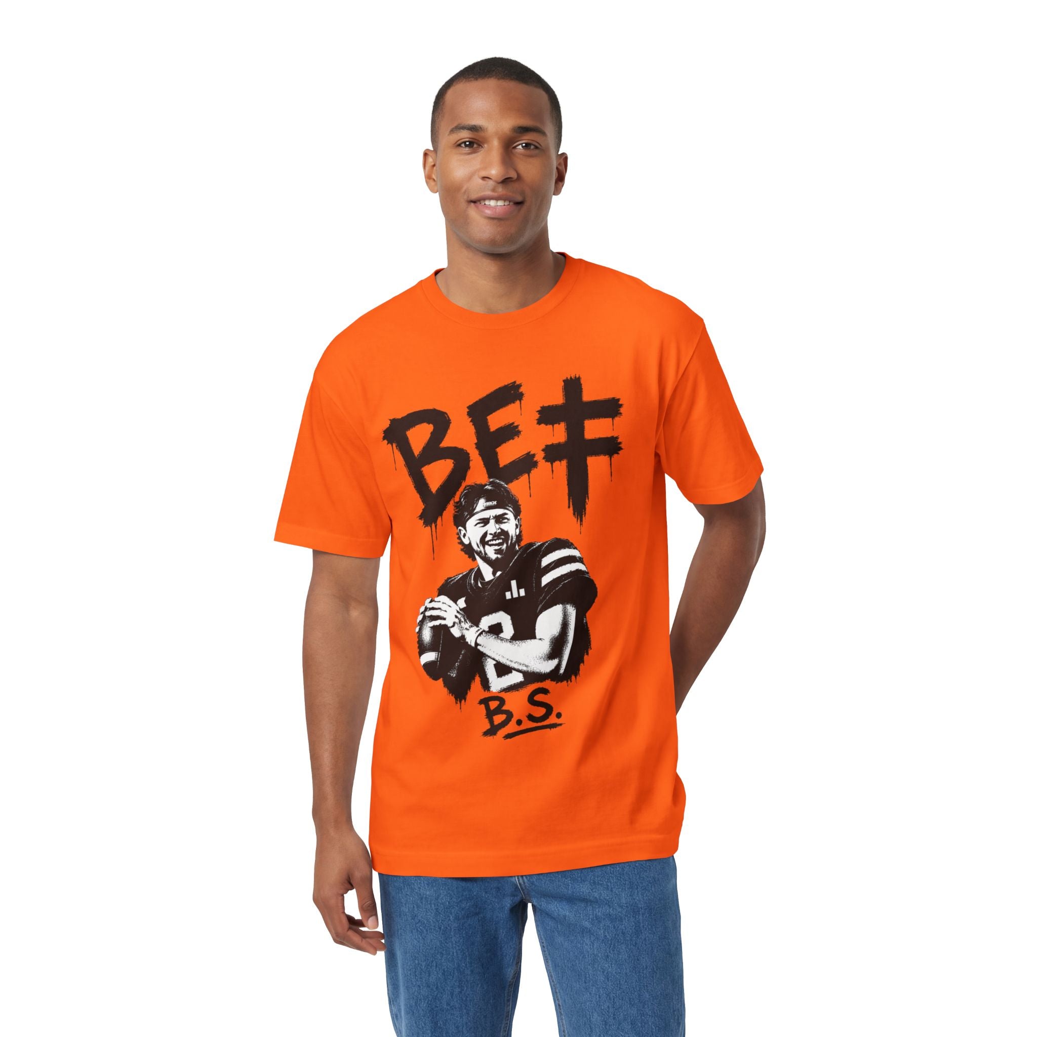 BET Gambling Quarterback Graphic Tee | Football Pop Art