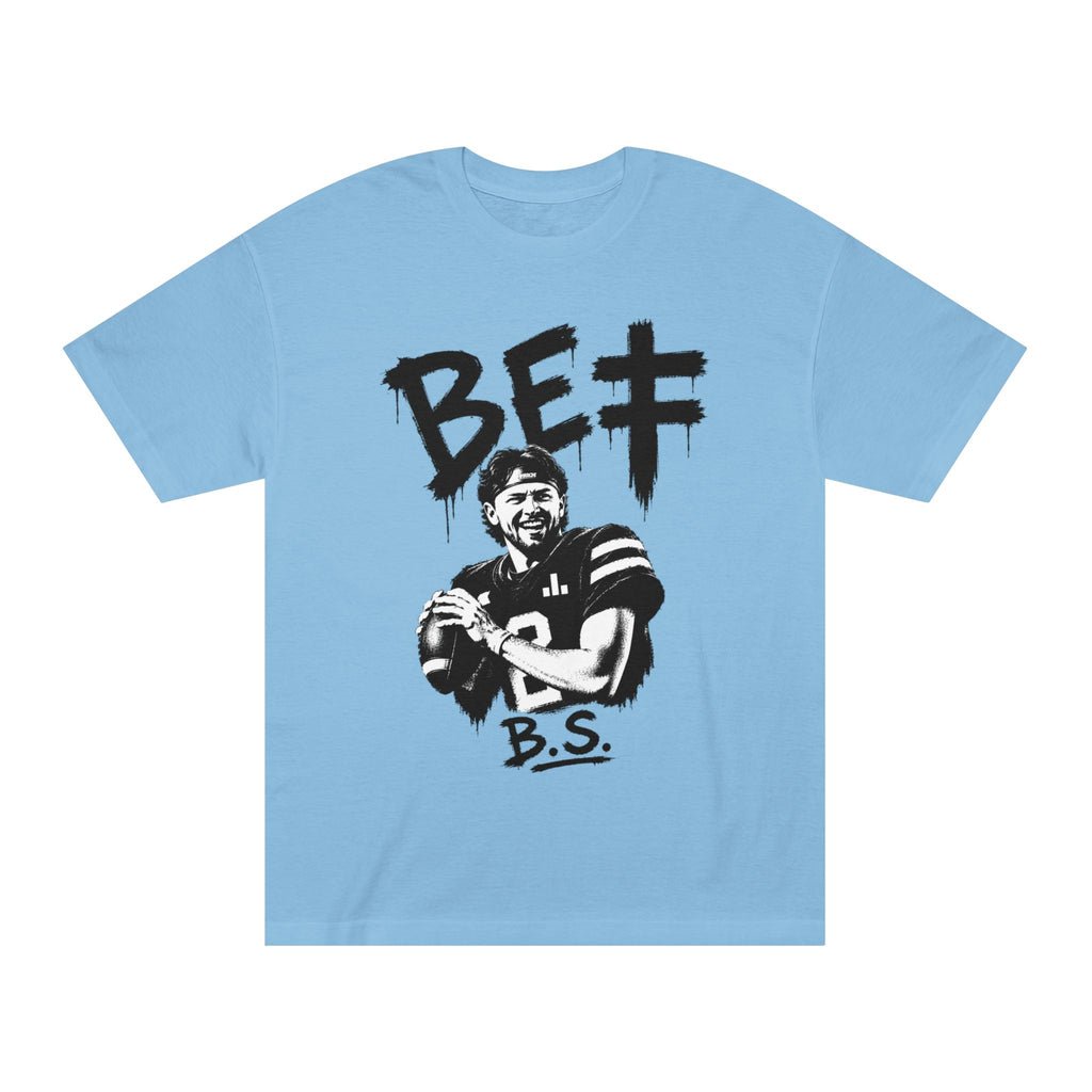 BET Gambling Quarterback Graphic Tee | Football Pop Art