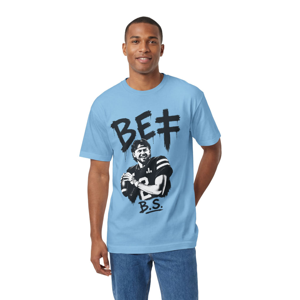 BET Gambling Quarterback Graphic Tee | Football Pop Art