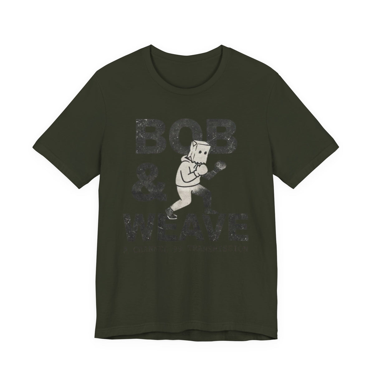 Bob & Weave T-Shirt | Boxing Jeet Kune Do T-Shirt | Bob Papadopoulos Art