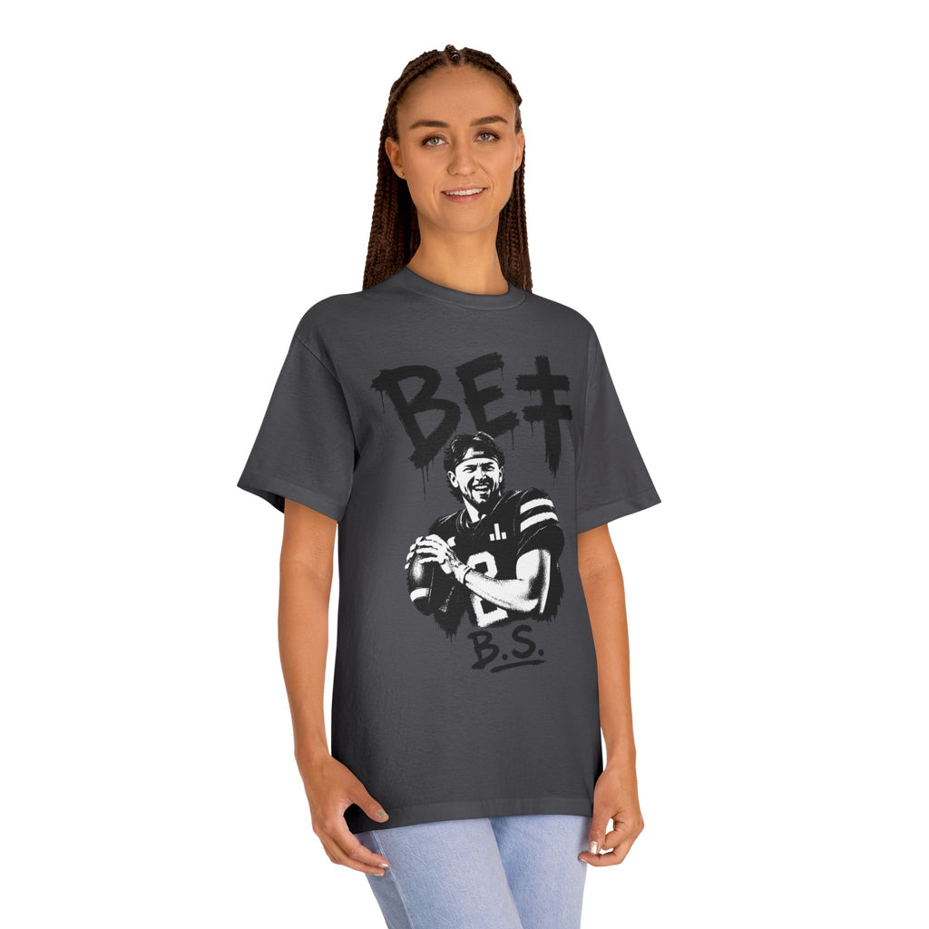 BET Gambling Quarterback Graphic Tee | Football Pop Art