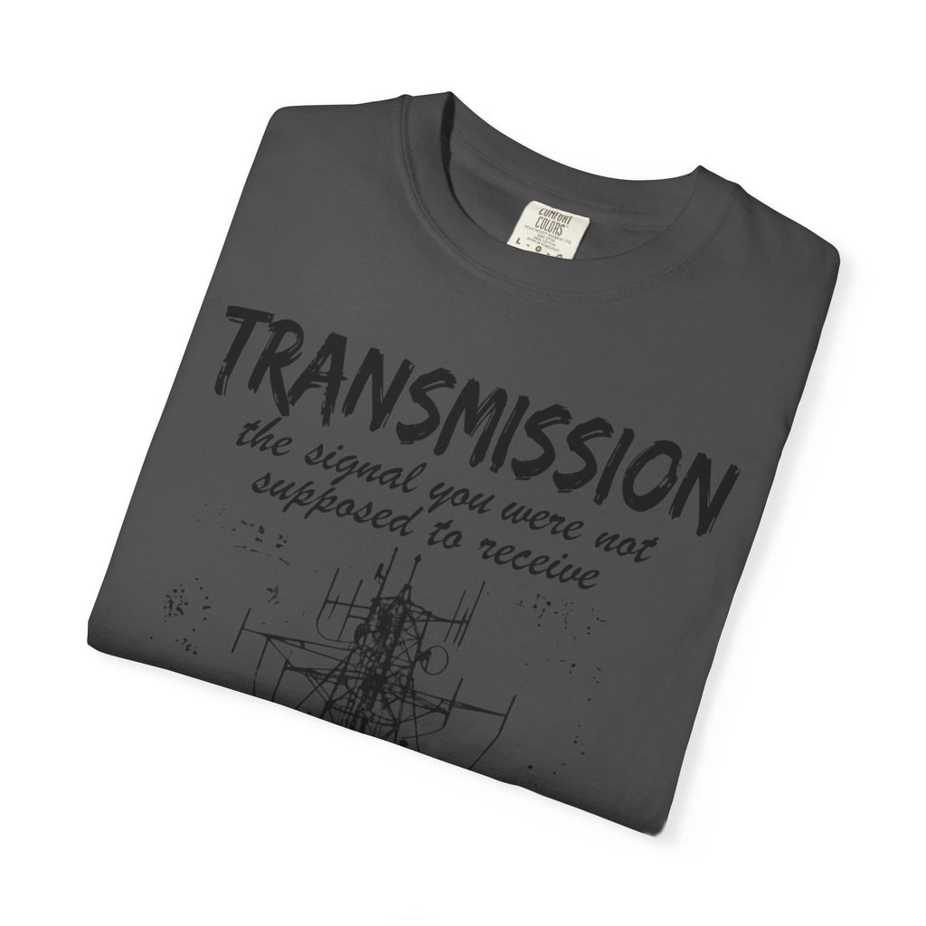 Transmission radio tower tee | Signal sketch graphic T-Shirt