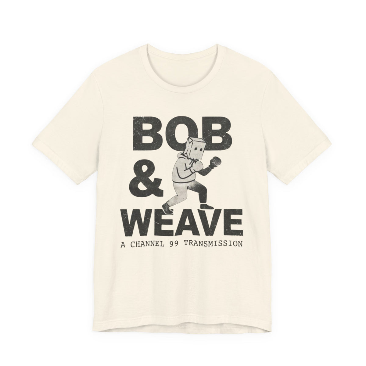 Bob & Weave T-Shirt | Boxing Jeet Kune Do T-Shirt | Bob Papadopoulos Art