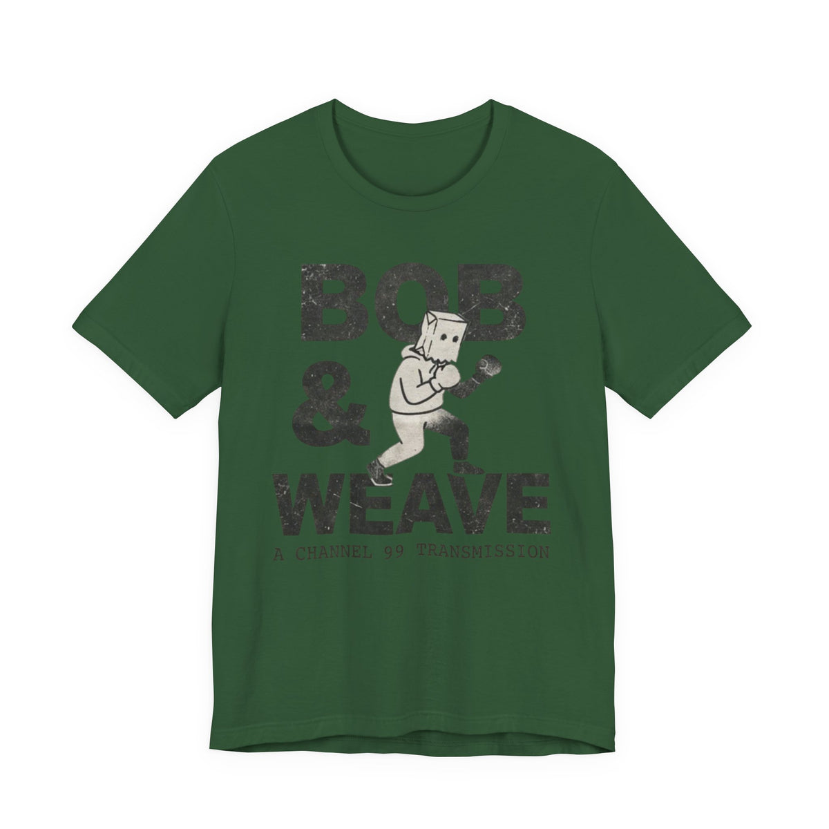 Bob & Weave T-Shirt | Boxing Jeet Kune Do T-Shirt | Bob Papadopoulos Art