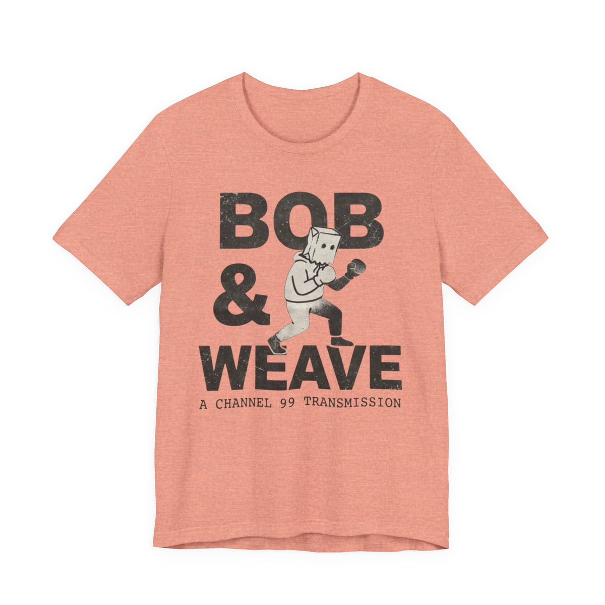 Bob & Weave T-Shirt | Boxing Jeet Kune Do T-Shirt | Bob Papadopoulos Art