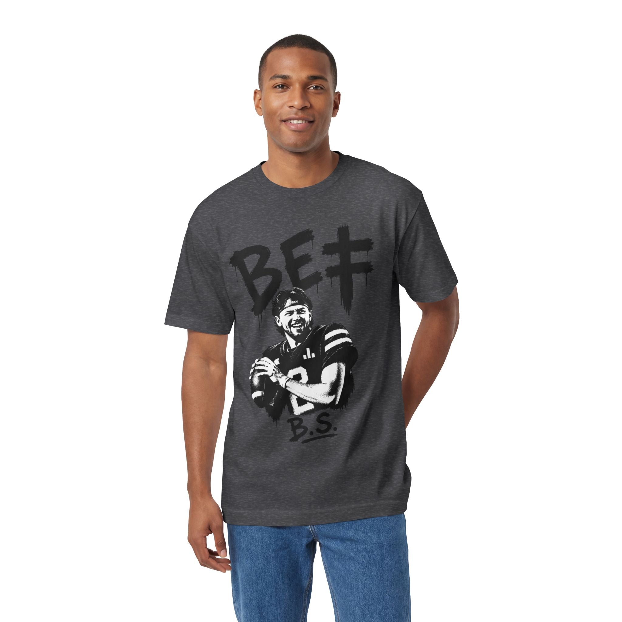BET Gambling Quarterback Graphic Tee | Football Pop Art