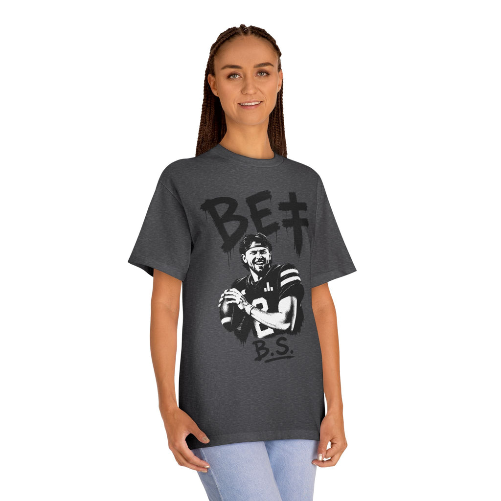BET Gambling Quarterback Graphic Tee | Football Pop Art