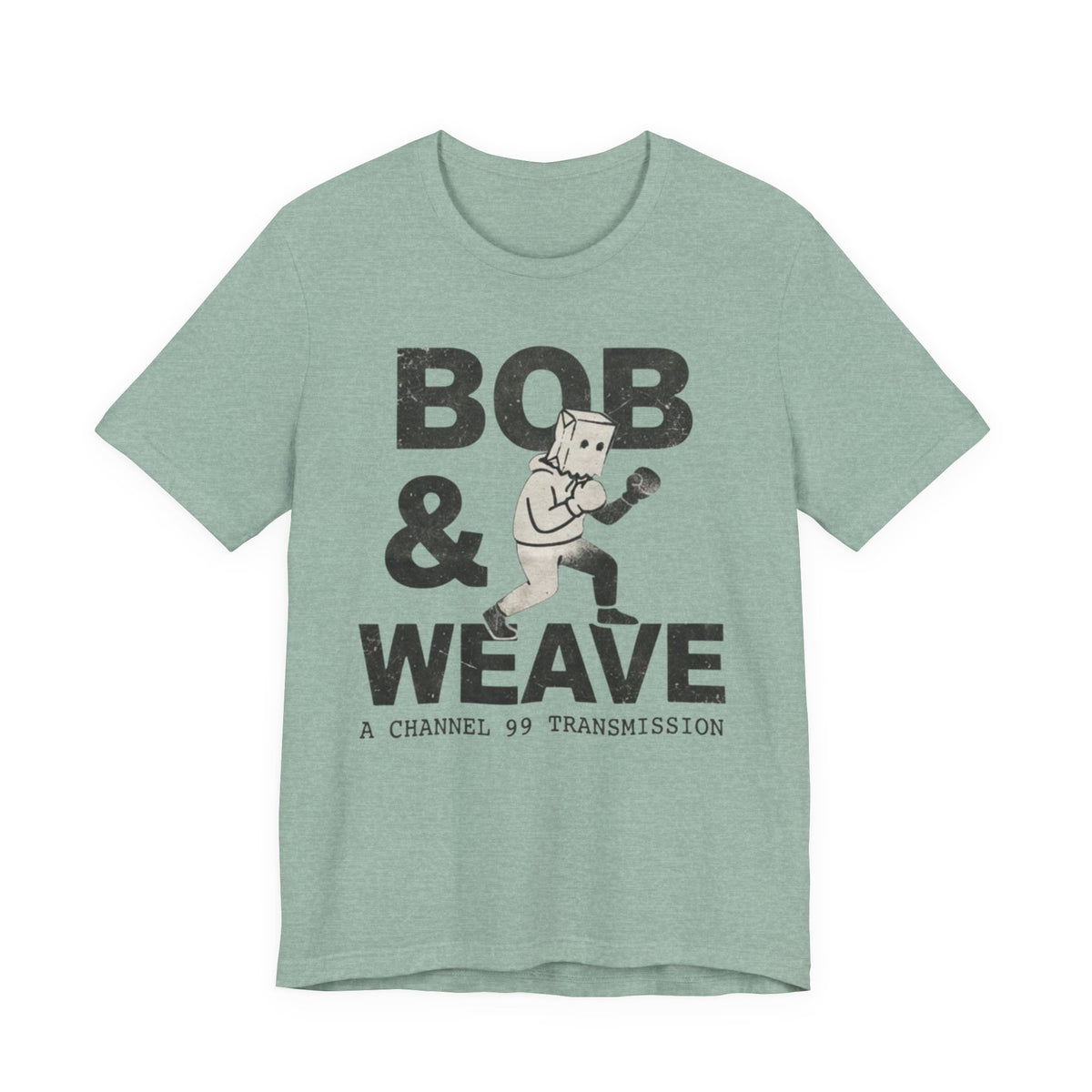 Bob & Weave T-Shirt | Boxing Jeet Kune Do T-Shirt | Bob Papadopoulos Art