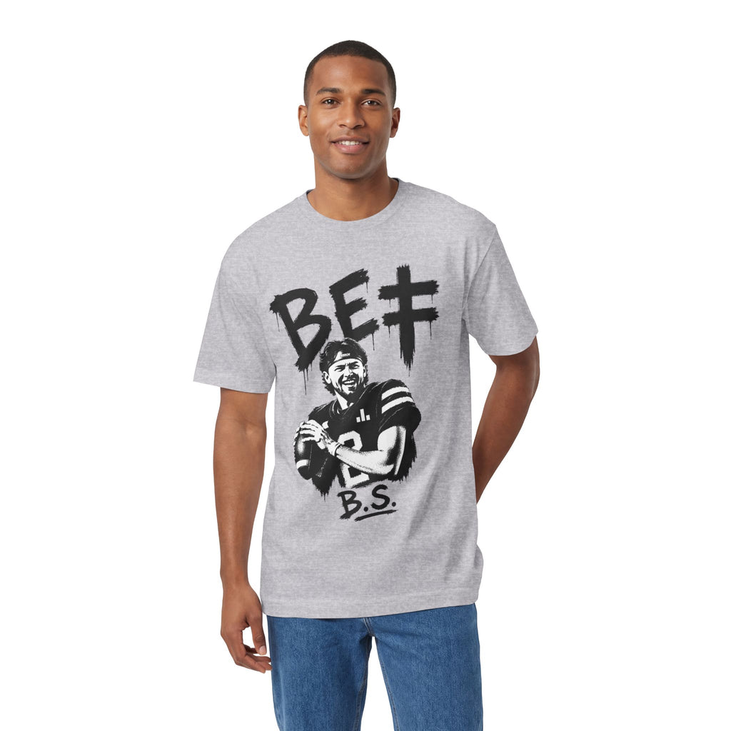 BET Gambling Quarterback Graphic Tee | Football Pop Art