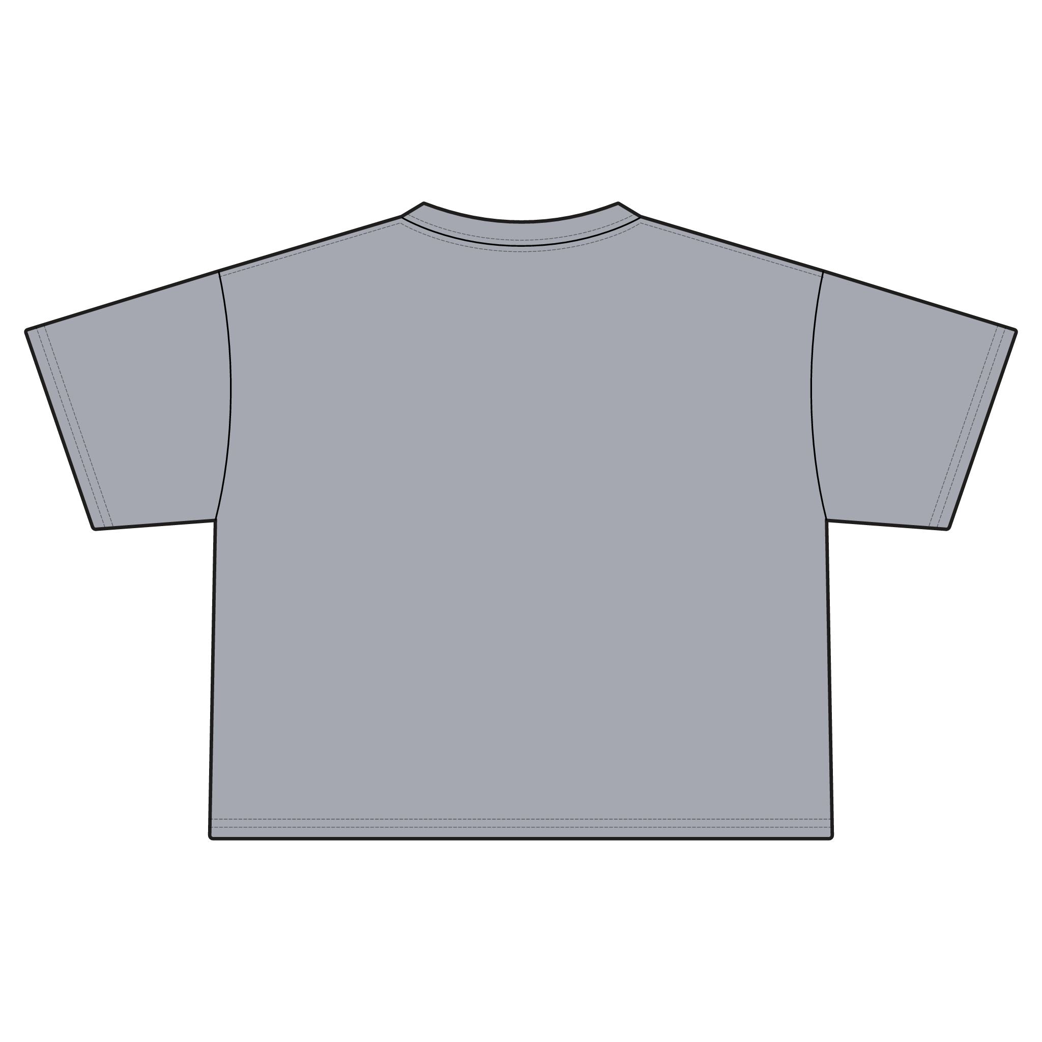 Open Source Co-Ed Cropped T-Shirt | Tech Graphic Tee