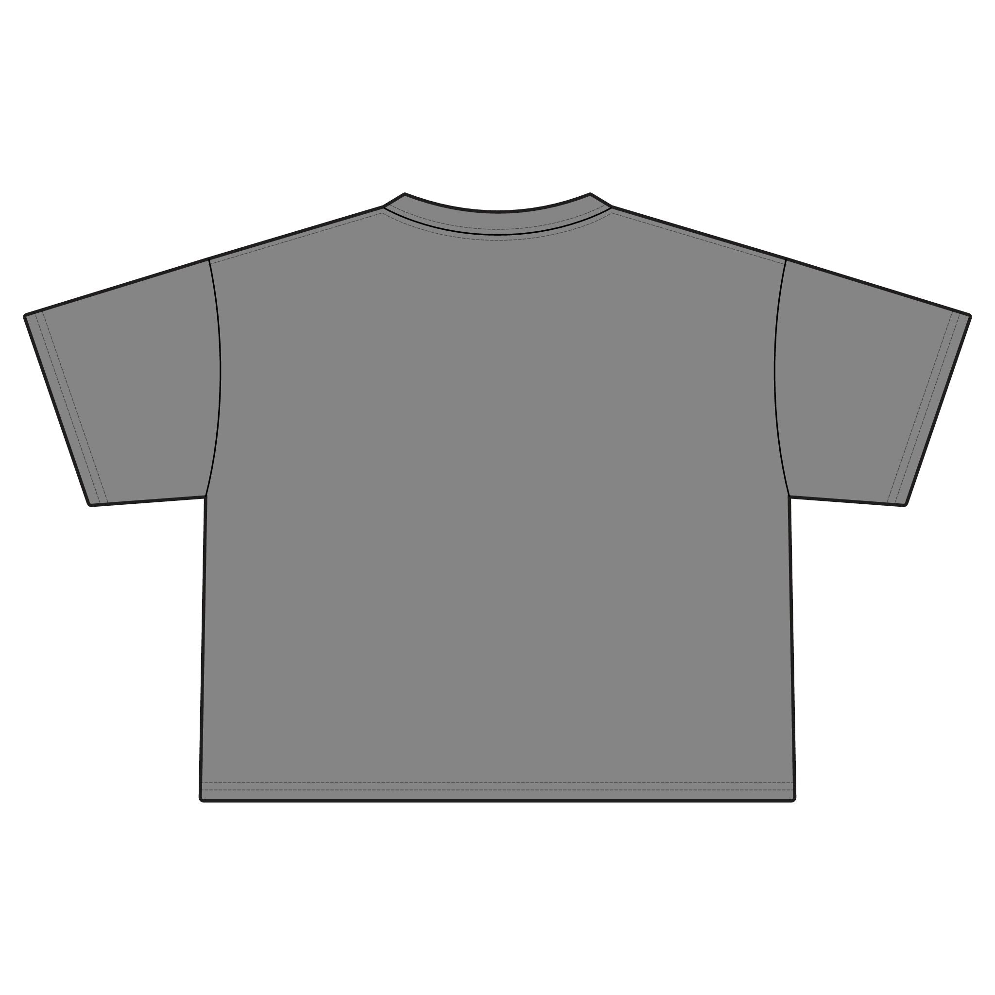 Open Source Co-Ed Cropped T-Shirt | Tech Graphic Tee