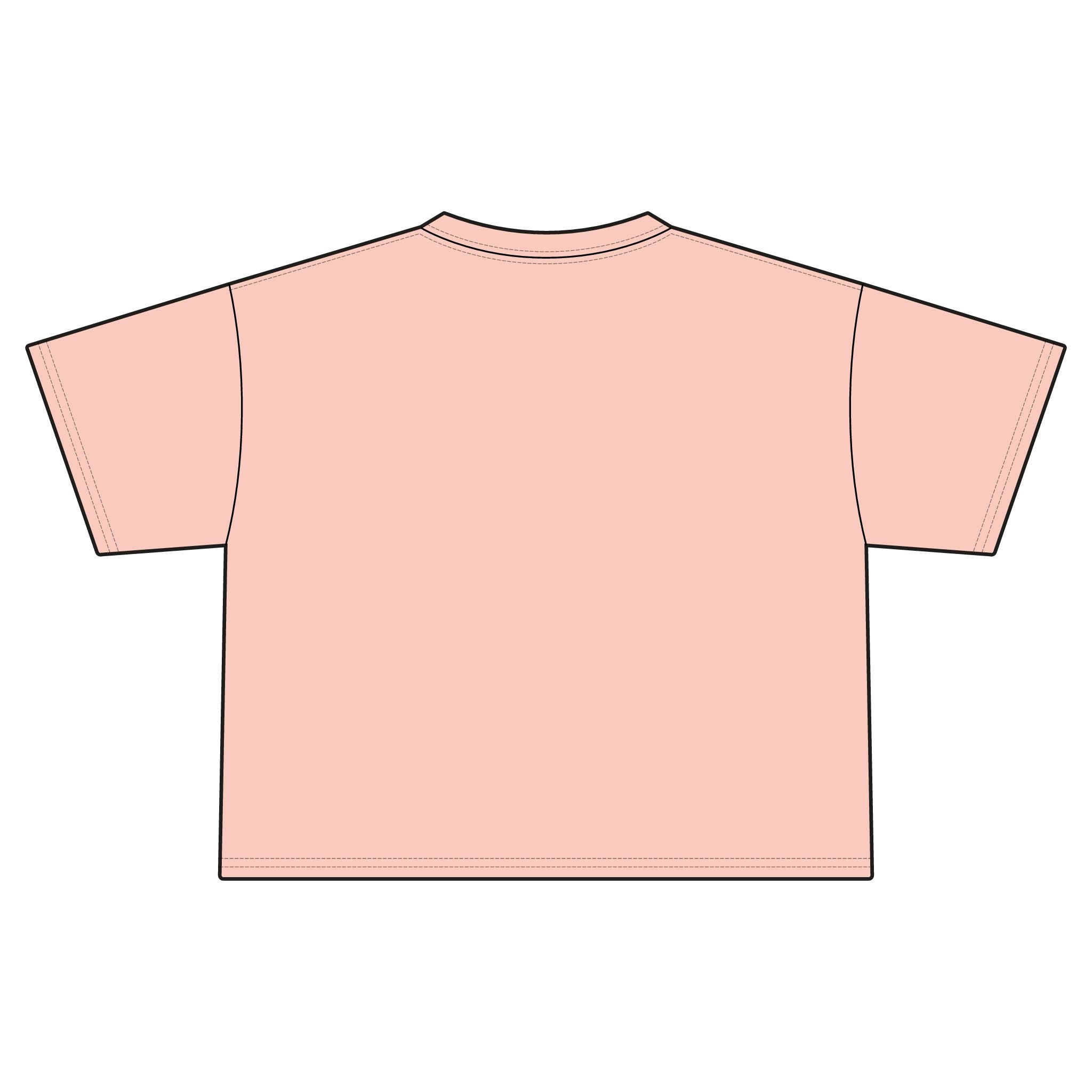 Open Source Co-Ed Cropped T-Shirt | Tech Graphic Tee