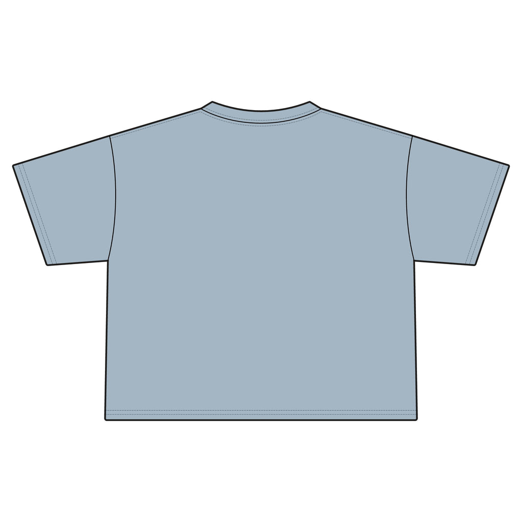 Open Source Co-Ed Cropped T-Shirt | Tech Graphic Tee