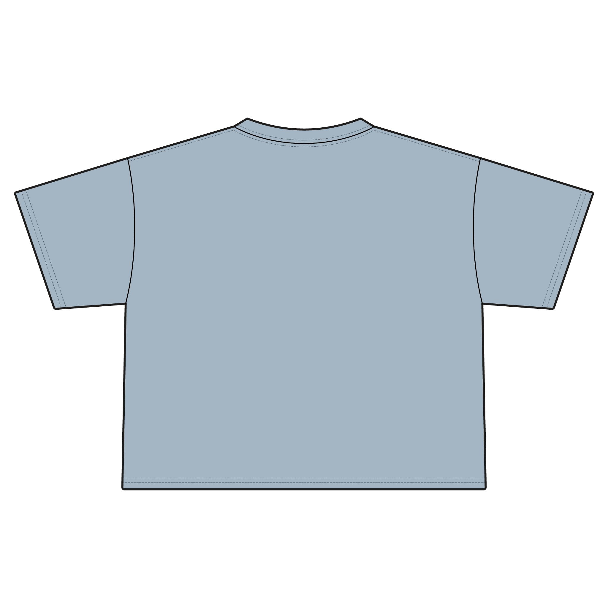 Open Source Co-Ed Cropped T-Shirt | Tech Graphic Tee