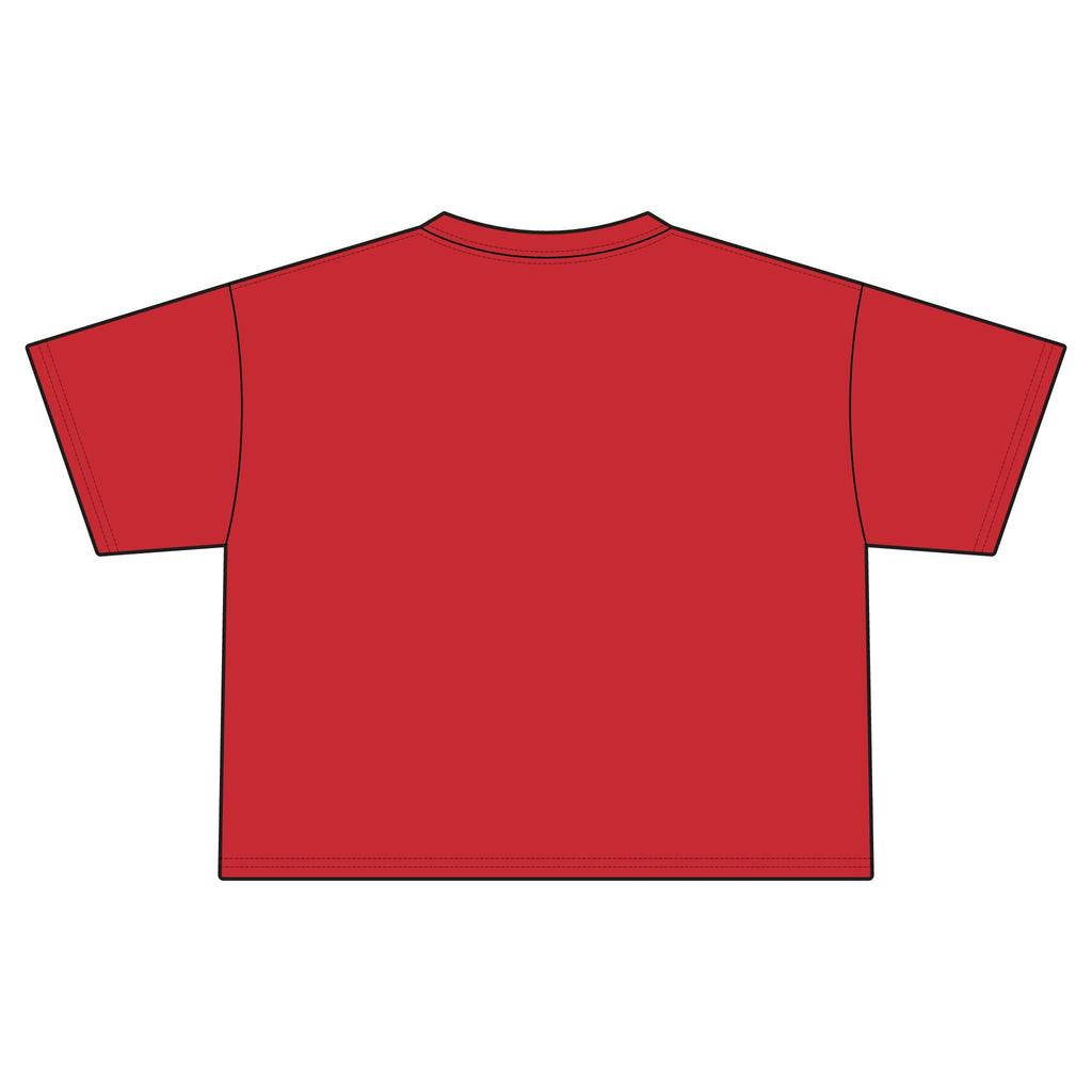 Open Source Co-Ed Cropped T-Shirt | Tech Graphic Tee
