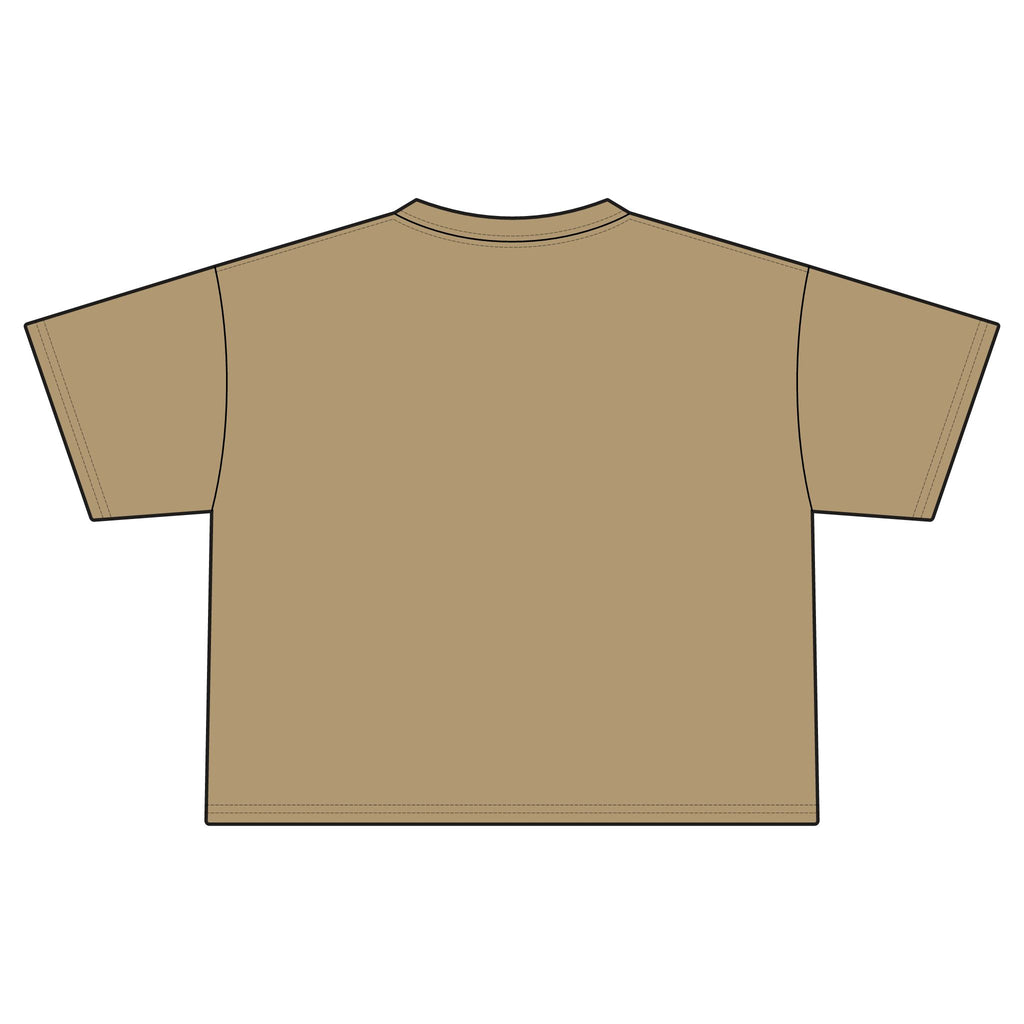 Open Source Co-Ed Cropped T-Shirt | Tech Graphic Tee