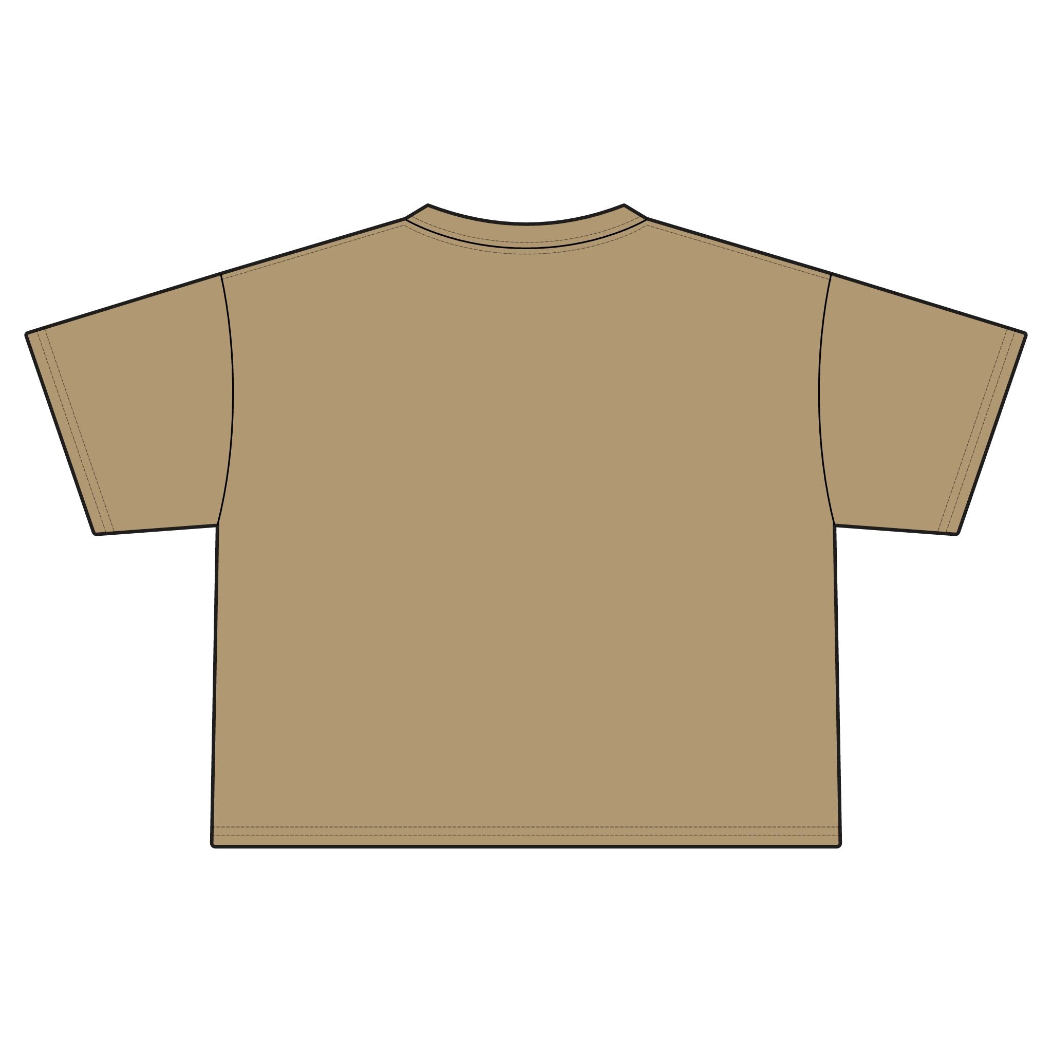 Open Source Co-Ed Cropped T-Shirt | Tech Graphic Tee