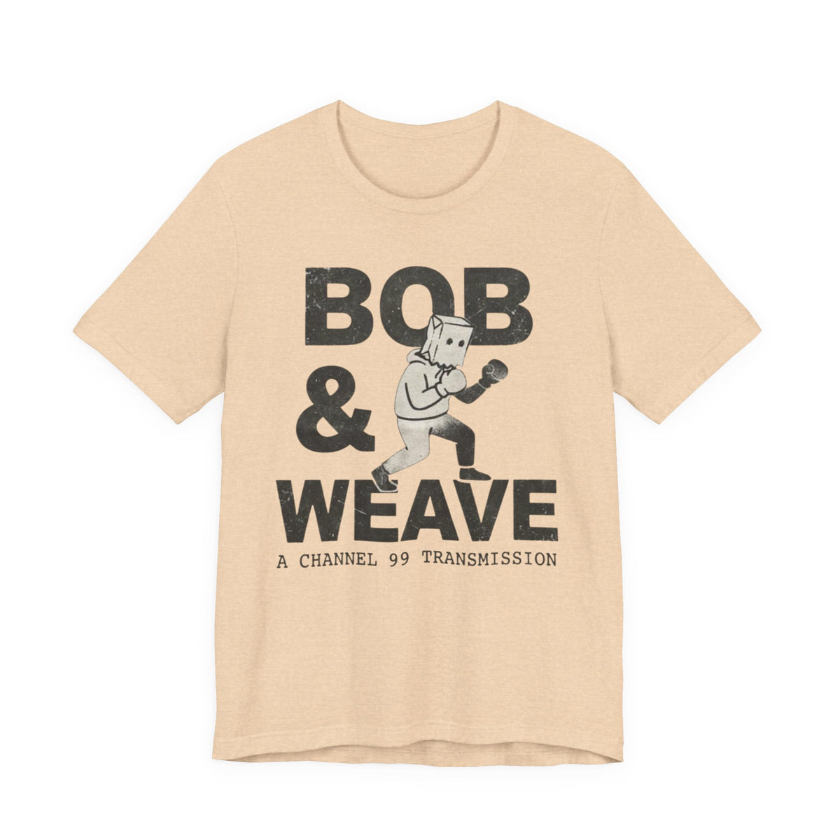 Bob & Weave T-Shirt | Boxing Jeet Kune Do T-Shirt | Bob Papadopoulos Art