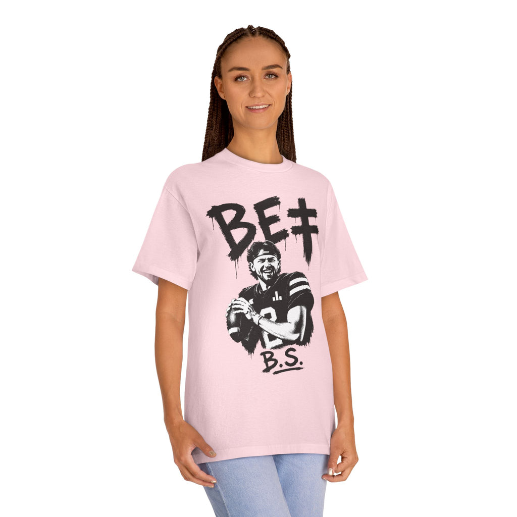 BET Gambling Quarterback Graphic Tee | Football Pop Art