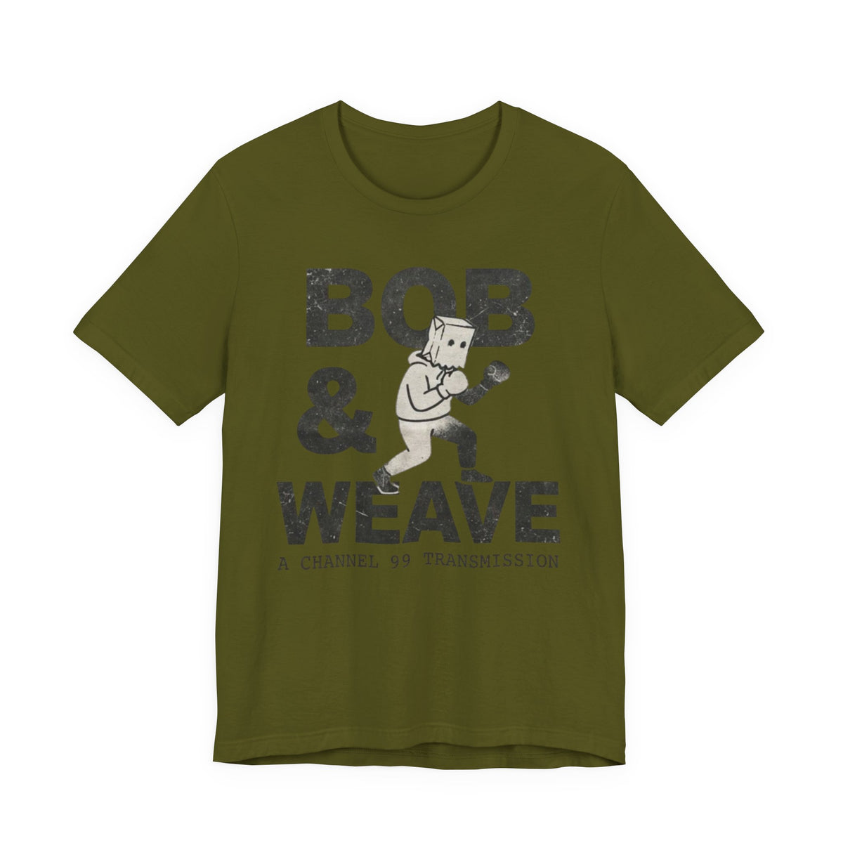 Bob & Weave T-Shirt | Boxing Jeet Kune Do T-Shirt | Bob Papadopoulos Art
