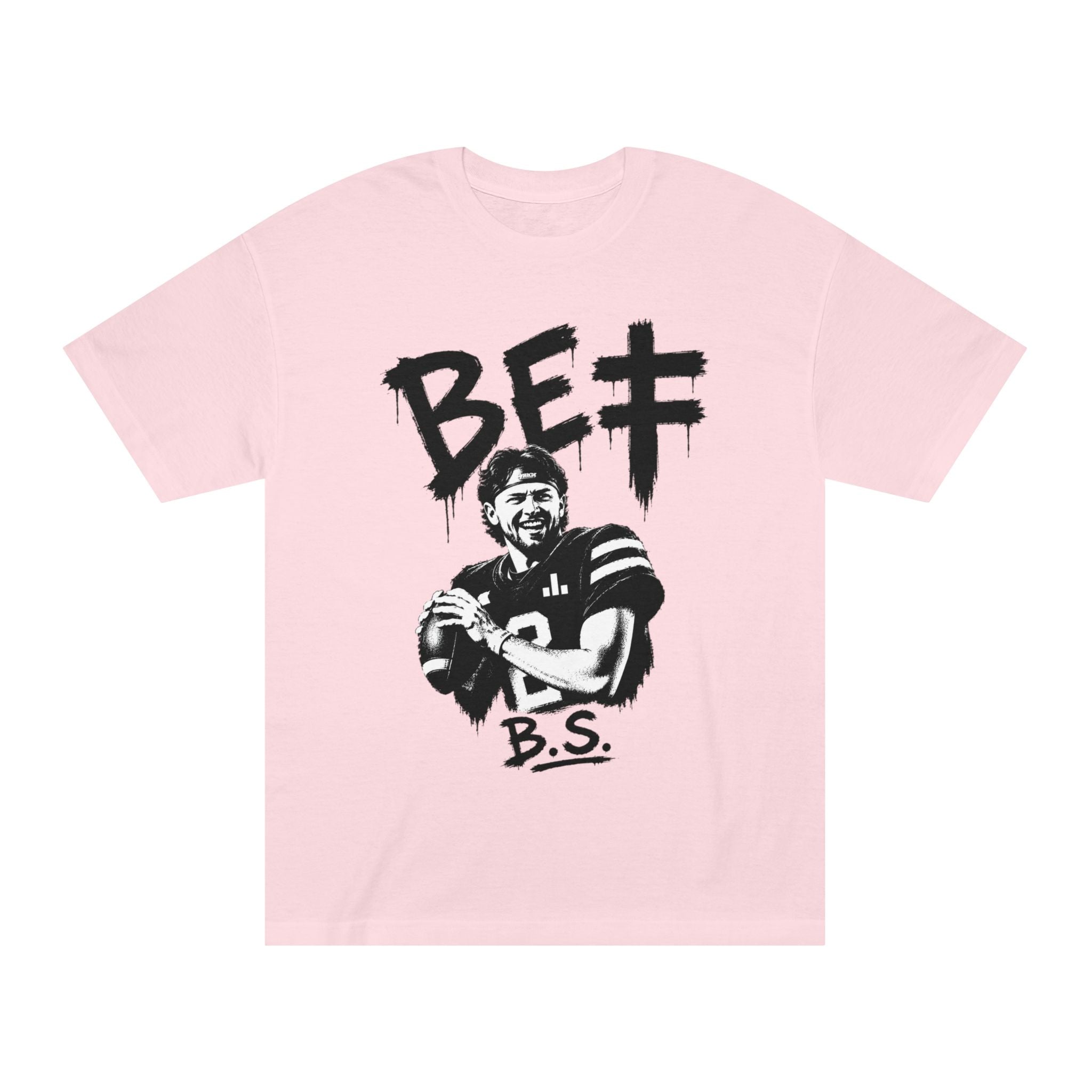 BET Gambling Quarterback Graphic Tee | Football Pop Art