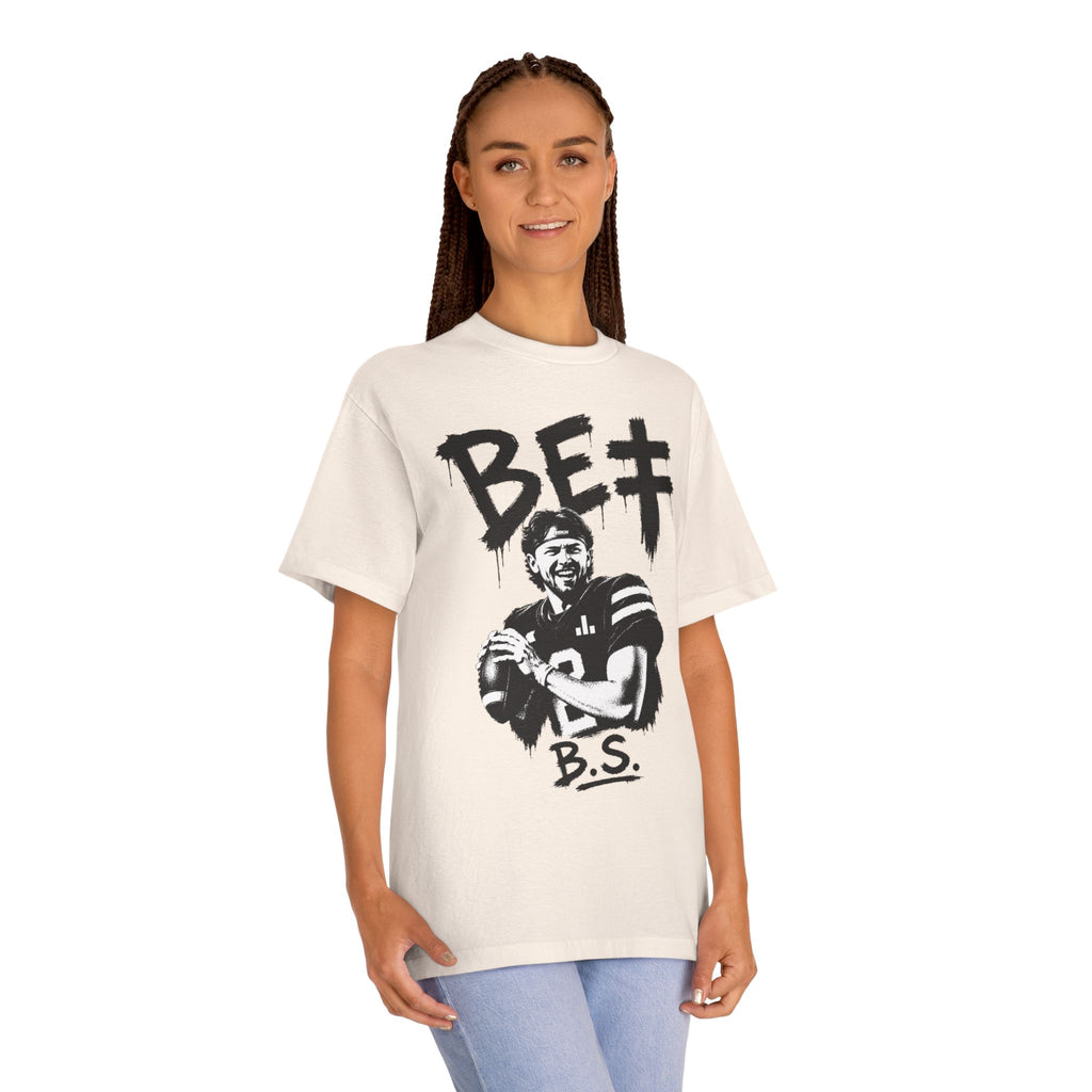 BET Gambling Quarterback Graphic Tee | Football Pop Art