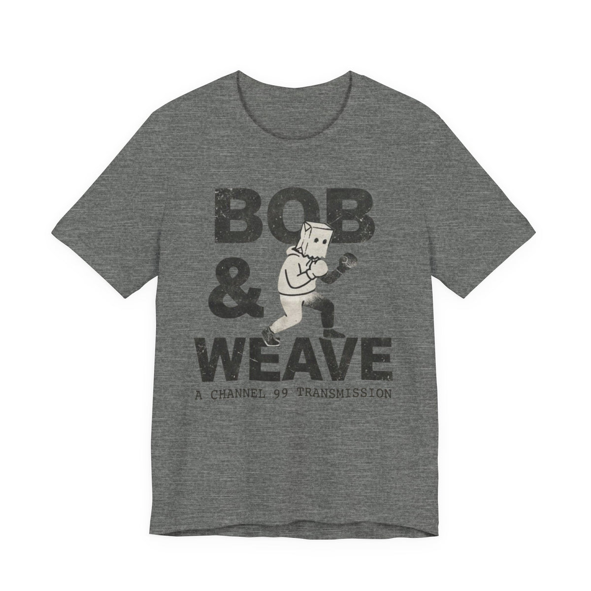 Bob & Weave T-Shirt | Boxing Jeet Kune Do T-Shirt | Bob Papadopoulos Art